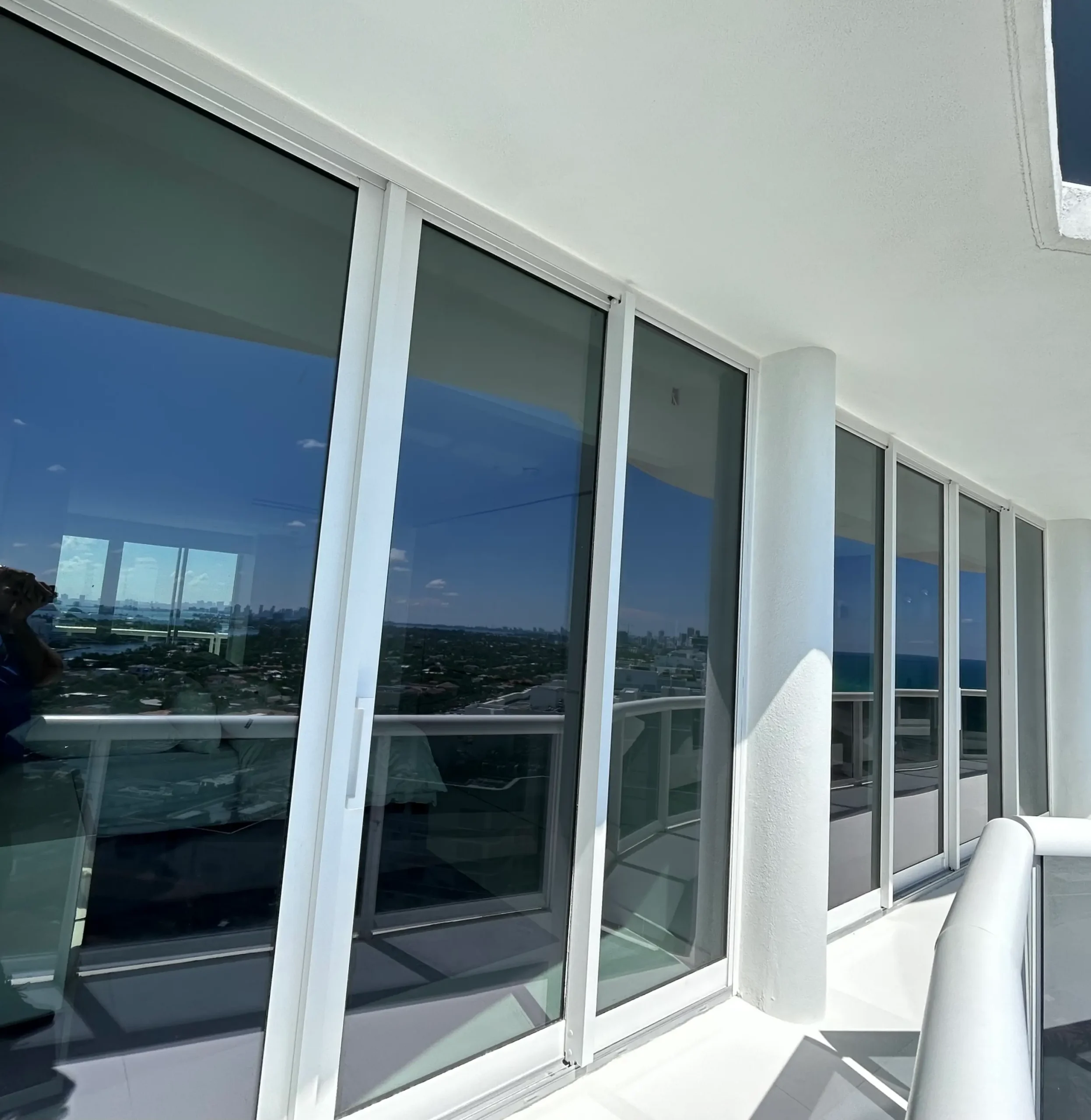 new-impact-windows-install-in-Miami-high-rise-condominium